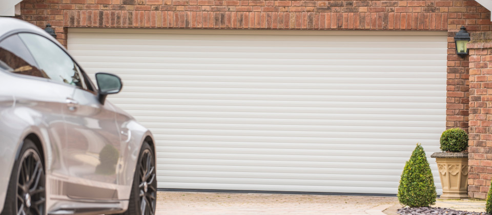 Image of Aluminium Roller Garage Doors for Security and Great Looks